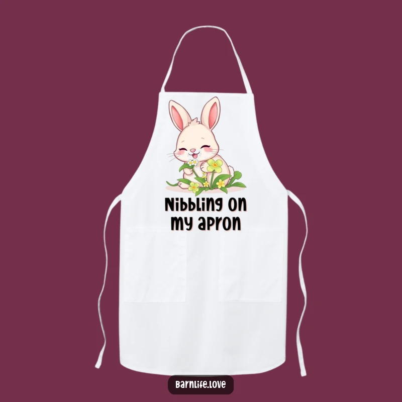 Funny Giggling Bunny Apron: Cook with Delight and Joy