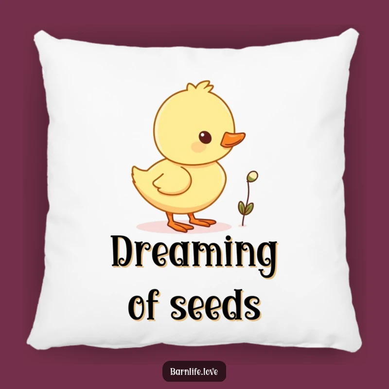 Funny Duckling Waddling Pillow: Cozy Comfort with Adorable Style