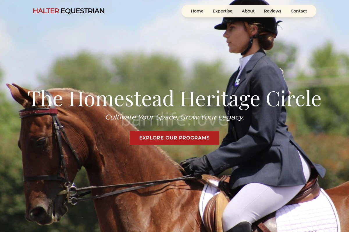 Halter Equestrian