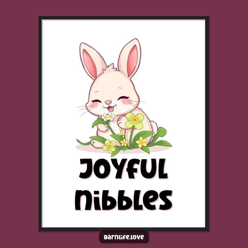 Funny Giggling Bunny Digital Art: Instant Downloadable Cheer