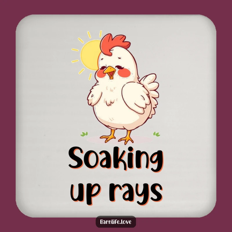 Funny Chicken Coasters: Protect Surfaces with Farmyard Charm