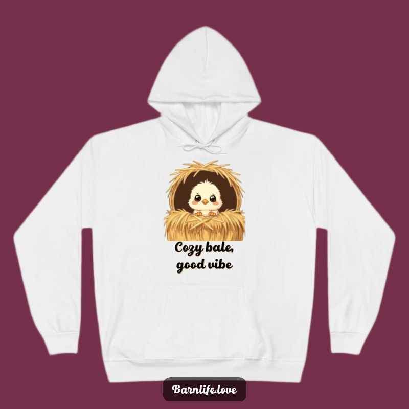 Funny Chick Hoodie: Cozy Farm Animal Sweatshirt, Perfect Humorous Gift