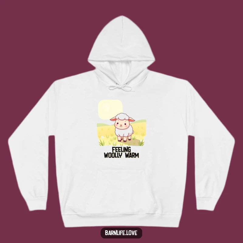 Funny Sheep Hoodie: Warm Farm Animal Sweatshirt, Perfect Humorous Gift