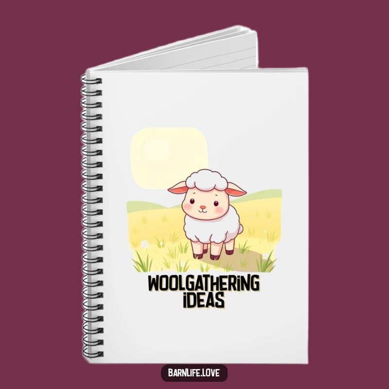 Funny Sheep Notebook: Peaceful Farm Animal Journal for Humorous Thoughts